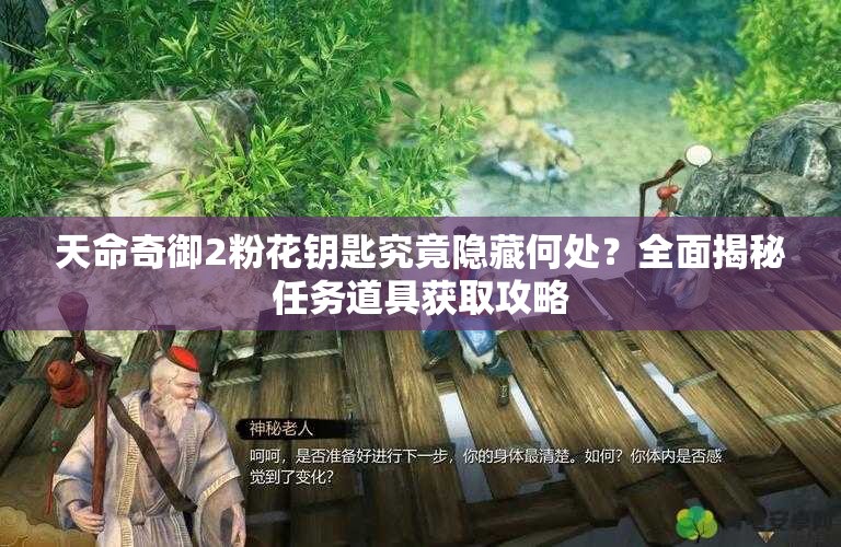 天命奇御2粉花钥匙究竟隐藏何处？全面揭秘任务道具获取攻略