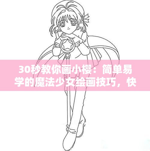 30秒教你画小樱：简单易学的魔法少女绘画技巧，快速掌握小樱的可爱形象