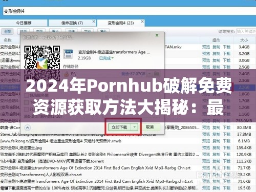 2024年Pornhub破解免费资源获取方法大揭秘：最新技巧与安全指南全解析