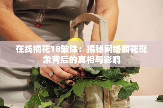 在线摘花18破除：揭秘网络摘花现象背后的真相与影响