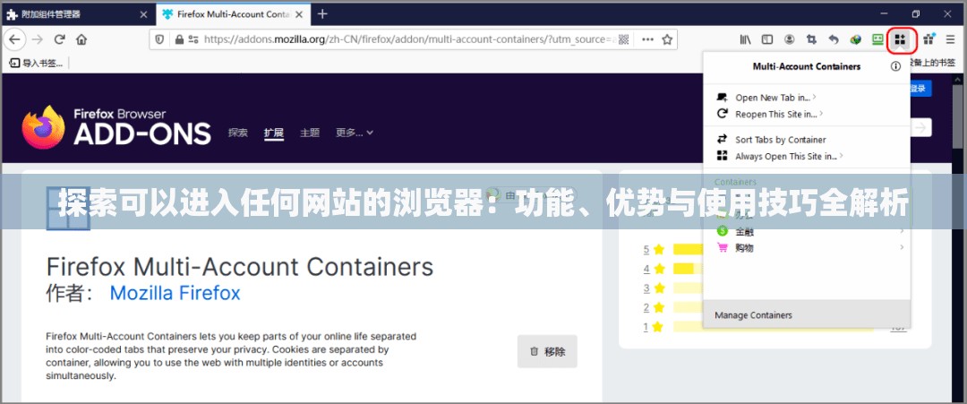 探索可以进入任何网站的浏览器：功能、优势与使用技巧全解析