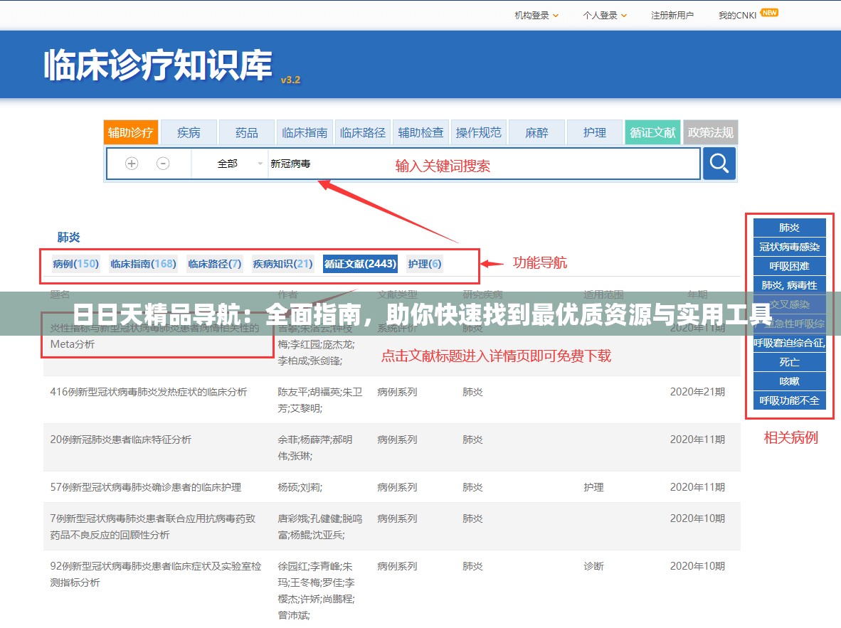 日日天精品导航：全面指南，助你快速找到最优质资源与实用工具