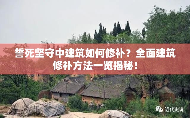 誓死坚守中建筑如何修补？全面建筑修补方法一览揭秘！