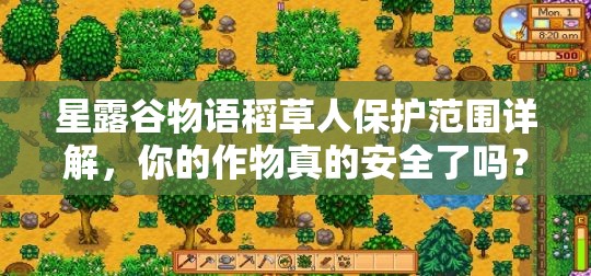 星露谷物语稻草人保护范围详解，你的作物真的安全了吗？